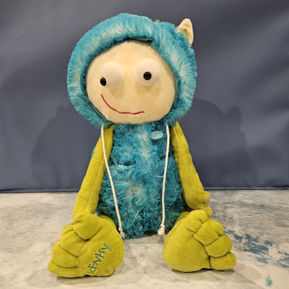 Scentsy Buddy Gilly the Cuddle Monster Plush w/ Scent Pack Blue Green 16"